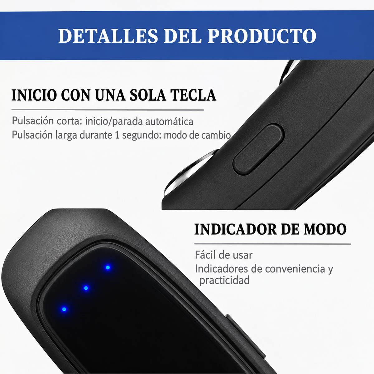 Corrector Eléctronico Antirronquidos